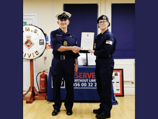 Resident recognised for more than 40 years' service