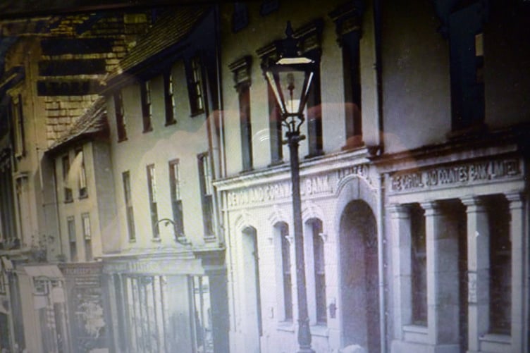 Local historian, photograph collector and Voice reader Barrie Doney has no shortage of pictures and stories from Cornwall’s past. This picture shows two banks in Bodmin side-by-side. Barrie said: “Our last bank is about to close and yet years ago we had banks side by side in Bodmin. How times change.”