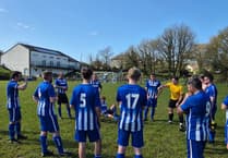 Winser hat-trick gives Halwill win in nine-goal thriller