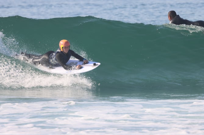 Para Surfing event in Bude