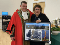 Council pay tribute as clerk retires after a decade