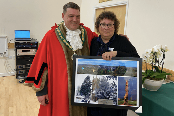 Holsworthy Town Council Mayor and clerk