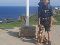 Man to walk entire UK coastline with dog for charity 