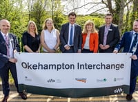 Name of new Okehampton railway station revealed at ceremony