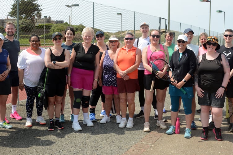 Members from both clubs had a fun afternoon.