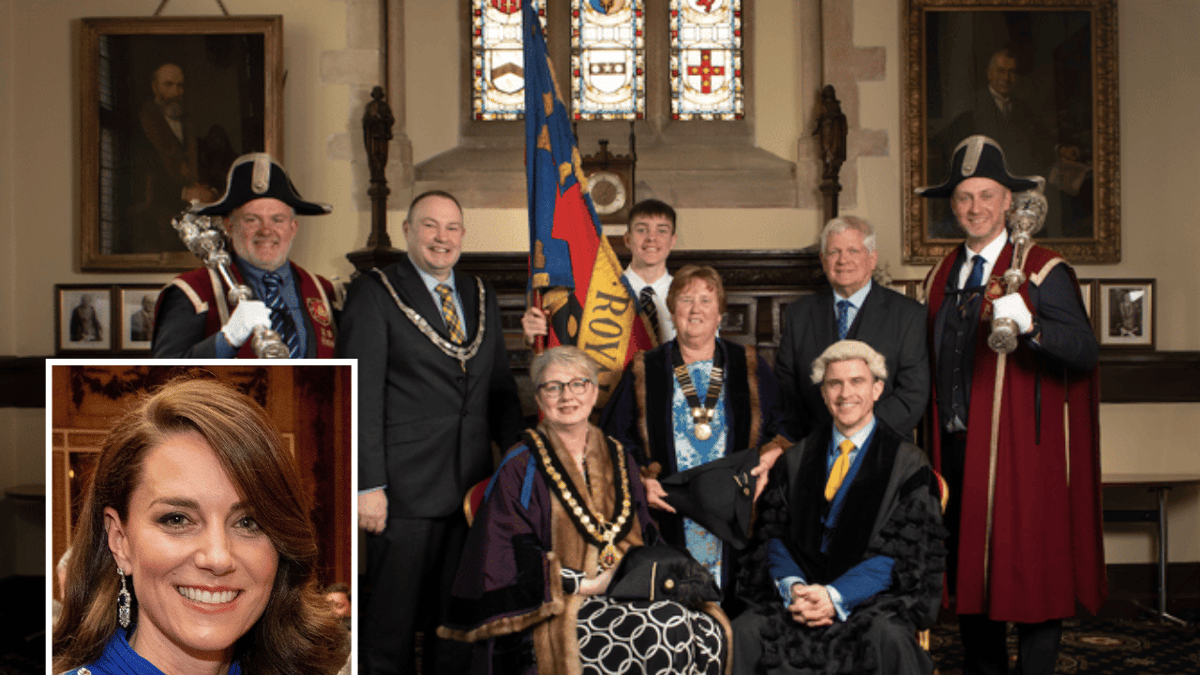 Mayor receives letter of thanks from the Princess of Wales budetoday