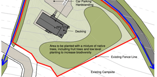 Planning: Site for mobile home and building of dwelling refused 