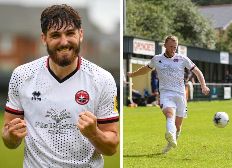 Sam Sanders (left) and Ed Palmer (right).