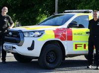 Community fire station reveal new specialist service vehicle