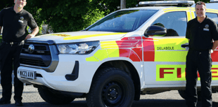 Community fire station reveal new specialist service vehicle
