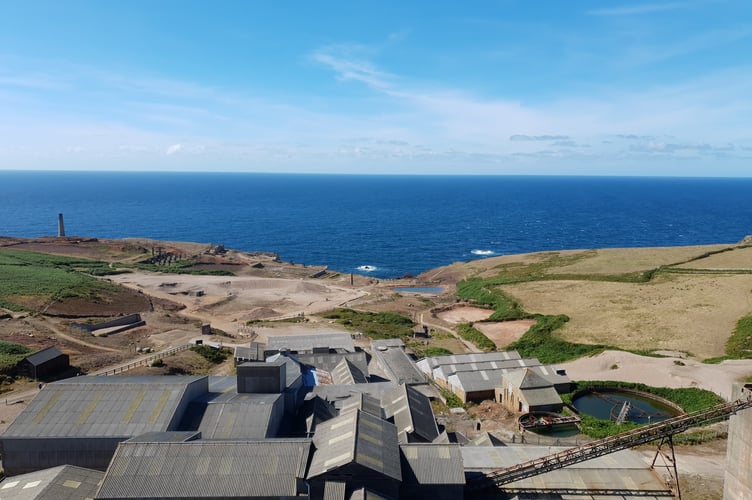 Geevor Aerial Pendeen Community Heritage