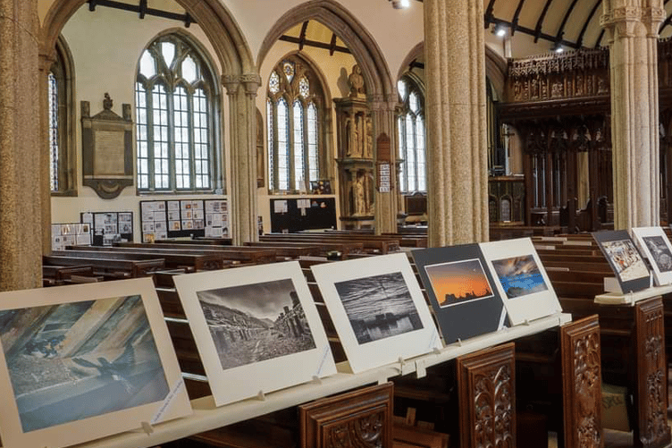Launceston Camera Club Church Exhibit
