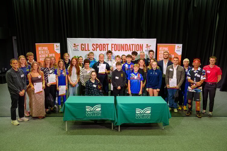 Those celebrated at the GLL Sport Foundation awards