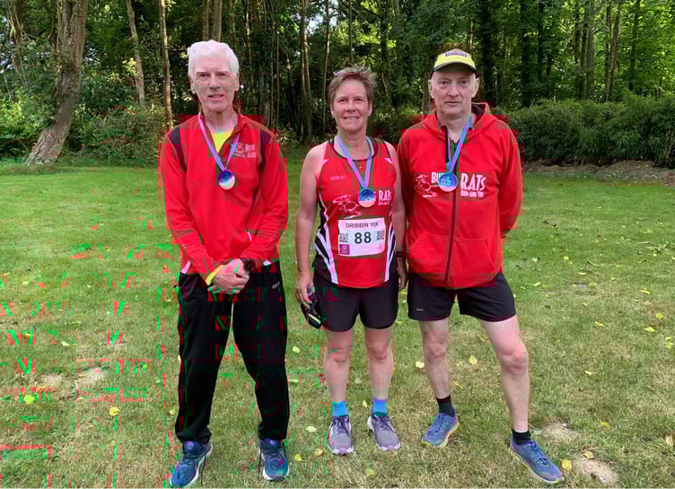 Bude RATs members Stephen Hutchinson, Suzanne Brown and Jeremy Brown.