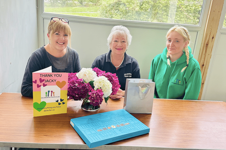 Holsworthy Youth Club goodbye