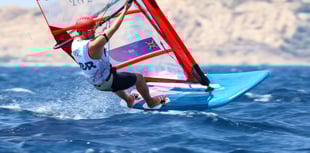 Launceston's Sills up to ninth in iQFOIL class at Paris Olympics