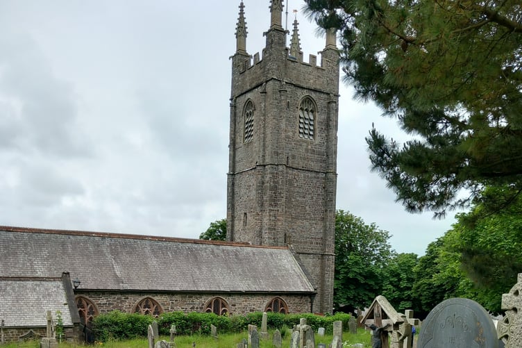 The team at St Andrew's Church in Stratton are working towards making the churchyard into a peaceful haven for both people and wildlife