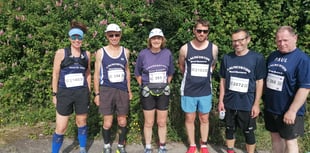 Bude and Launceston runners complete Indian Queens Half Marathon