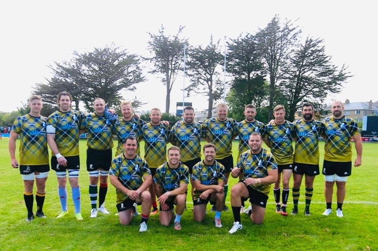 Cornish Pirates Marlen Walker Testimonial team.