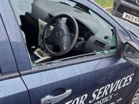 Garage owner 'gutted' after vandals trash vehicles 