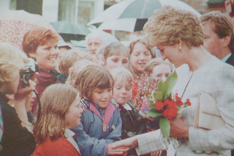 Local historian, photograph collector and Voice reader Barrie Doney has no shortage of pictures and stories from Cornwall’s past. Barrie says of this picture: “Royalty in Bodmin. A visit to the Bethany Aids Respite Centre by Princess Diana in 1993 at Bodmin, also involved a walkabout with all the crowds that assembled to greet her.”