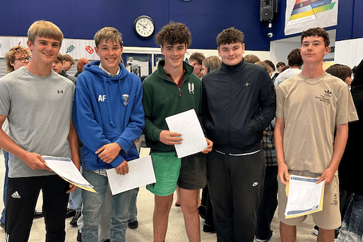 The school's headteacher said: “We are very proud of our Year 11 students who have received their GCSE results"