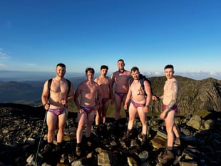 Cornwall's Budgy Boys raise thousands wearing nothing but their pants