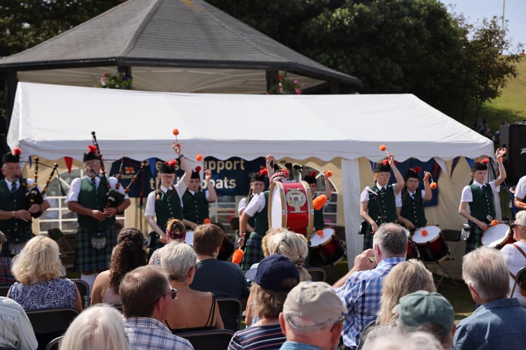 There was an array of entertainment on offer (Picture: Gordon Dickie)