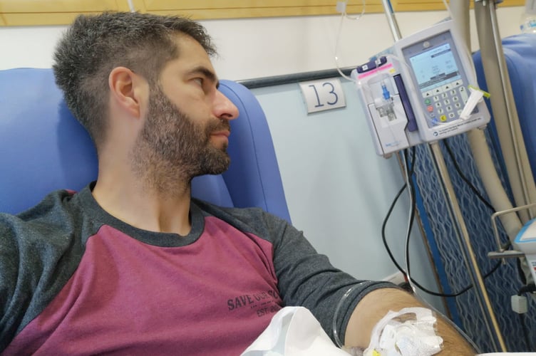Gareth has experienced a number of operations and treatments in an effort to tackle his cancer diagnosis