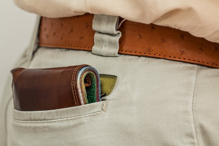 Pocket Wallet Stock Image