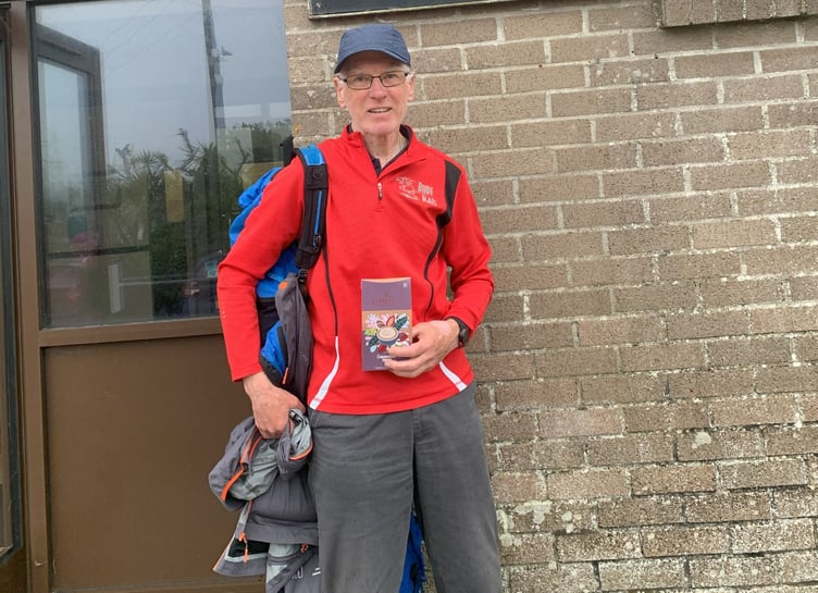 Stephen Hutchinson outside the Marazion Community Centre. Picture: Bude RATs