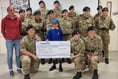 Army cadets get muddy to make money