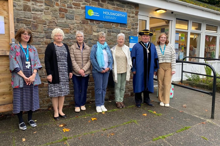 Celebrations of 100 years of Devon's library service at Holsworthy Library. (Picture: Libraries Unlimited)