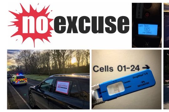 No excuse picture composite (Picture: Devon and Cornwall Police)