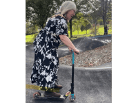 Bike pump track declared officially open in style