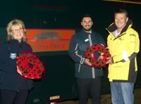 Military veteran RNLI volunteers to take poppy wreaths to Paddington