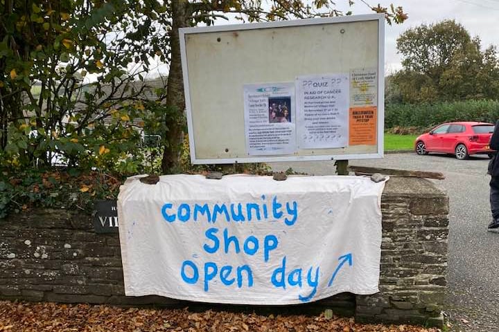 The Harrowbarrow and Metherell Community Shop project open day showcased the plans for the shop in the grounds of the village hall. (Picture: Karen Bennett)