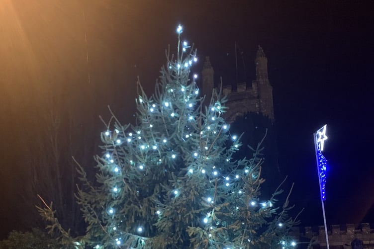 GATHER for the official switch-on at 5pm in St Mary's Square