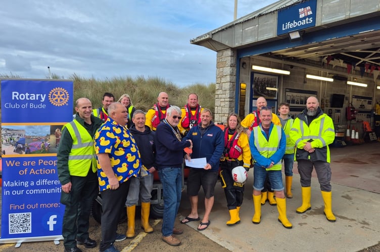 Bude Rotary Duck Race Donation