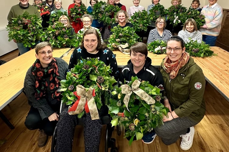 Launceston Bereavement Wreath making 2024 
