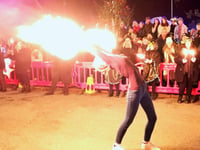 Lighting up the dark with fire and light in Callington 