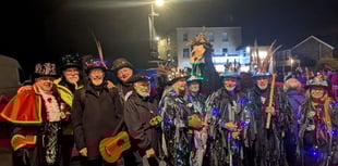 Callington festival lights up the night