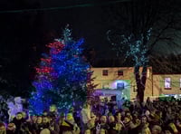 High street of festivity as new Christmas lights sparkle