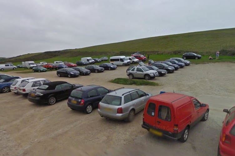 Watergate Bay car park near Newquay is one of 25 free car parks which are likely to start charging all year round under new management