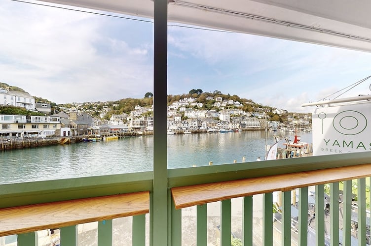 Yamas enjoys enviable views of Looe overlooking the river and waterfront in East Looe. (Picture: Ben Palmer)