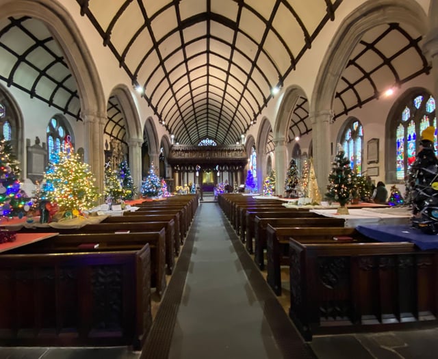 More than 100 Christmas trees to decorate church for festival 