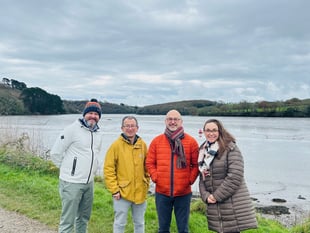Cornwall community champions say "Stay well this winter"