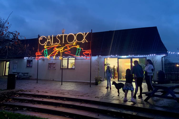 Christmas has come to Calstock with the arrival of their festive lights and a celebration of the newly refurbished village hall. (Picture: Sarah Martin)