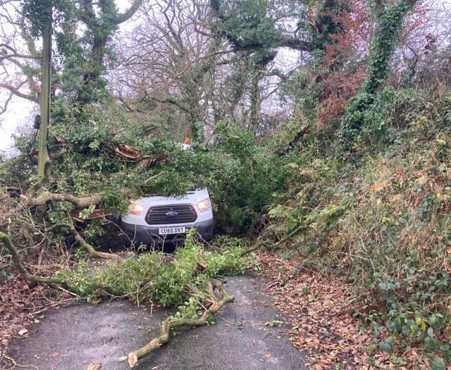 Praise for town after storm response 