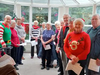 Methodist singers delight during visits